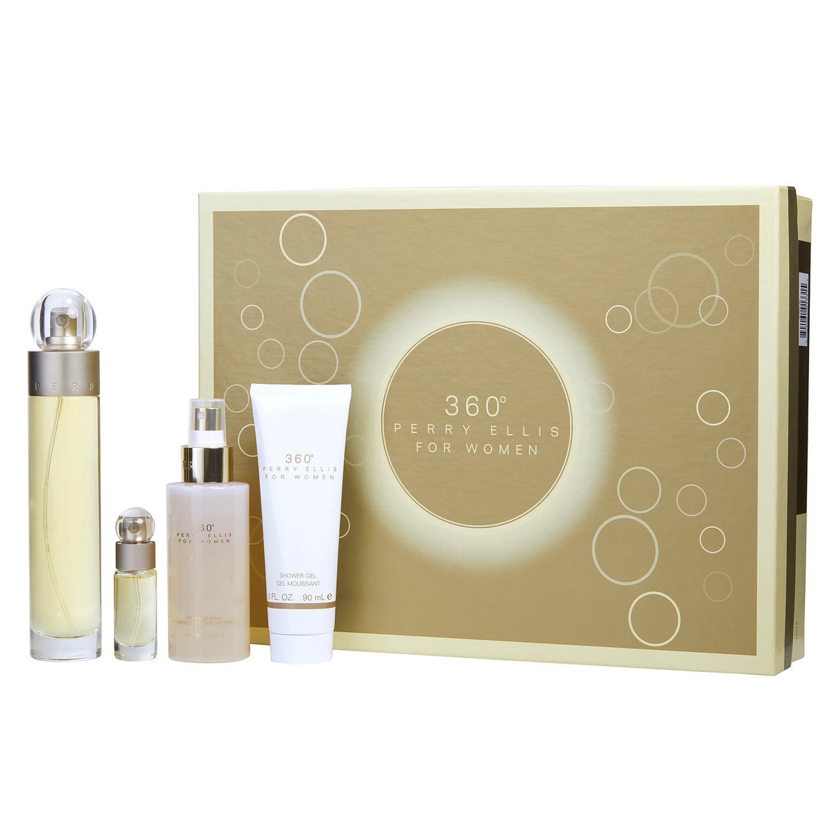 360 by Perry Ellis 100ml EDT 4 Piece Gift Set - Perfume NZ is the leading wholesale distributor of brand name perfumes and fragrances in New Zealand.