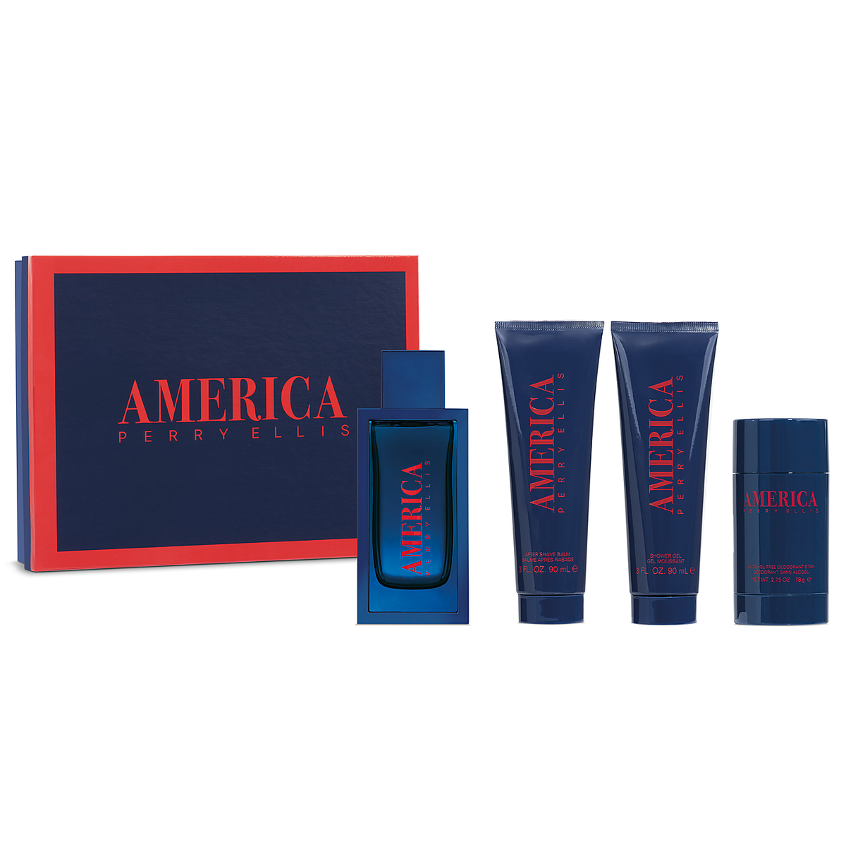America by Perry Ellis 100ml EDT 4 Piece Gift Set - Perfume NZ is the leading wholesale distributor of brand name perfumes and fragrances in New Zealand.