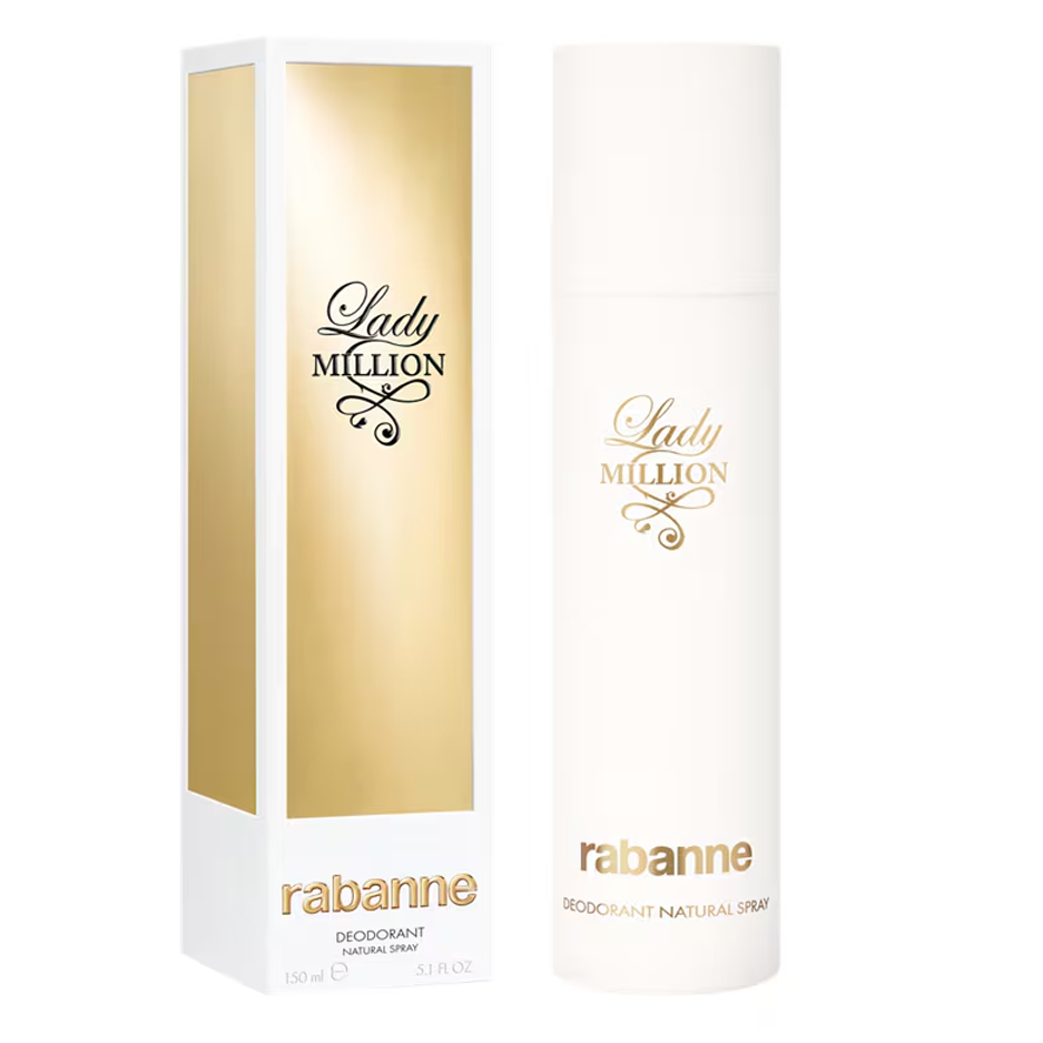 Lady Million by Paco Rabanne 150ml Deodorant Spray - Perfume NZ is the leading wholesale distributor of brand name perfumes and fragrances in New Zealand.