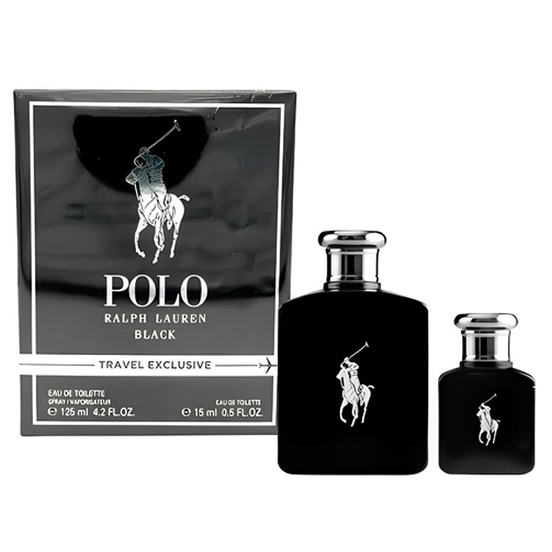 Polo Black by Ralph Lauren 125ml EDT 2 Piece Gift Set - Perfume NZ is the leading wholesale distributor of brand name perfumes and fragrances in New Zealand.