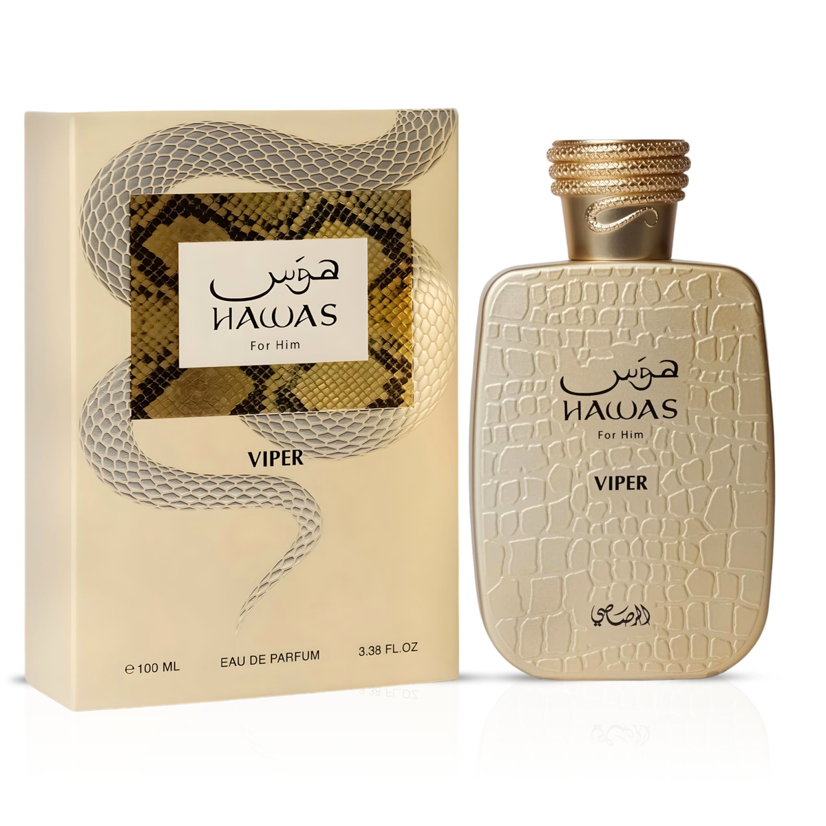 Hawas Viper by Rasasi 100ml EDP for Men - Perfume NZ is the leading wholesale distributor of brand name perfumes and fragrances in New Zealand.