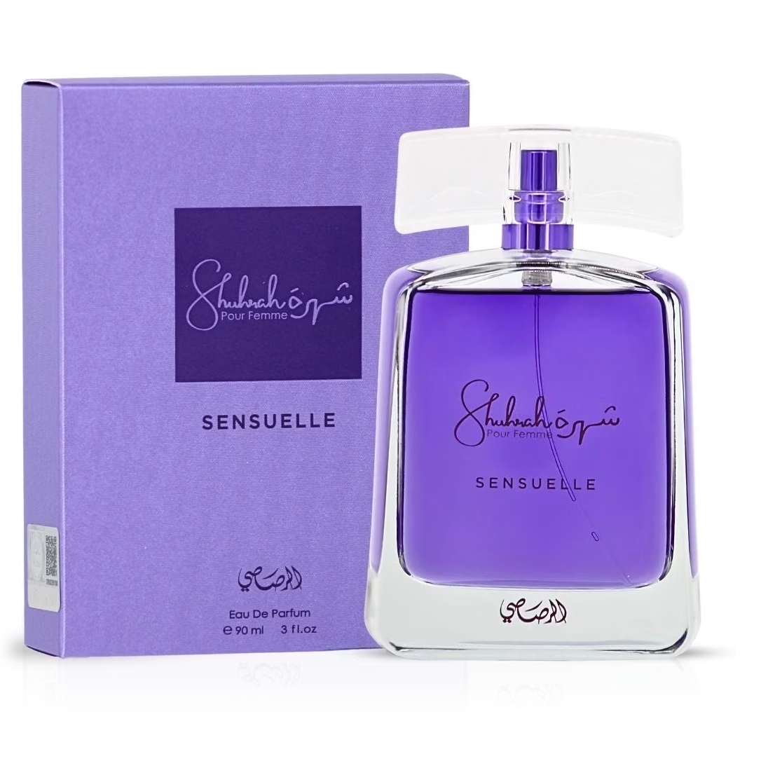 Shuhrah Sensuelle by Rasasi 90ml EDP for Women - Perfume NZ is the leading wholesale distributor of brand name perfumes and fragrances in New Zealand.