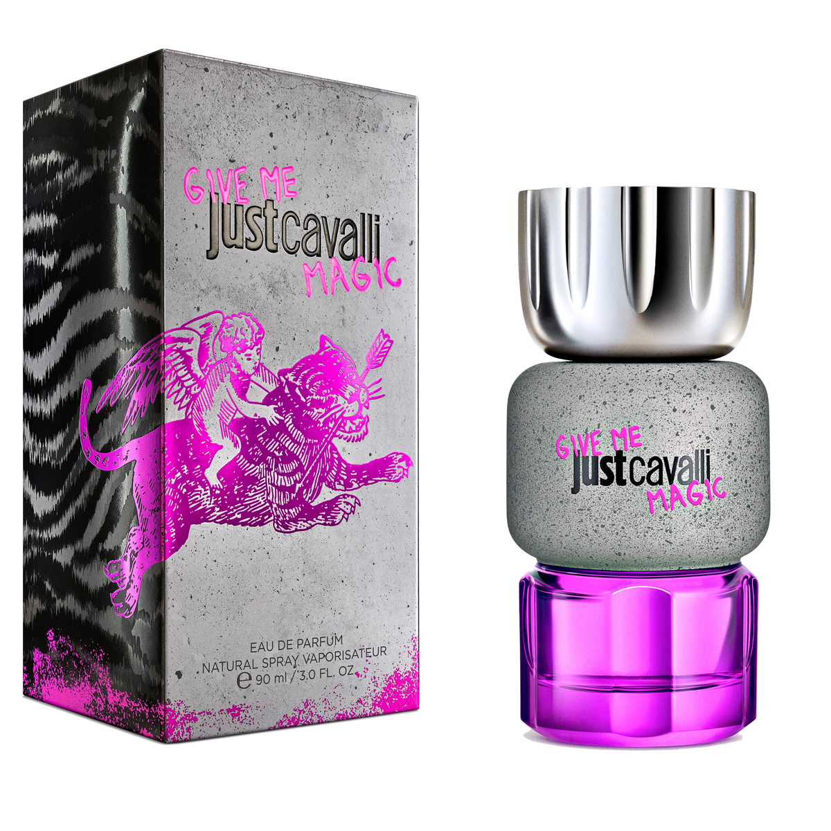 Just Cavalli Give Me Magic by Roberto Cavalli 90ml EDP - Perfume NZ is the leading wholesale distributor of brand name perfumes and fragrances in New Zealand.