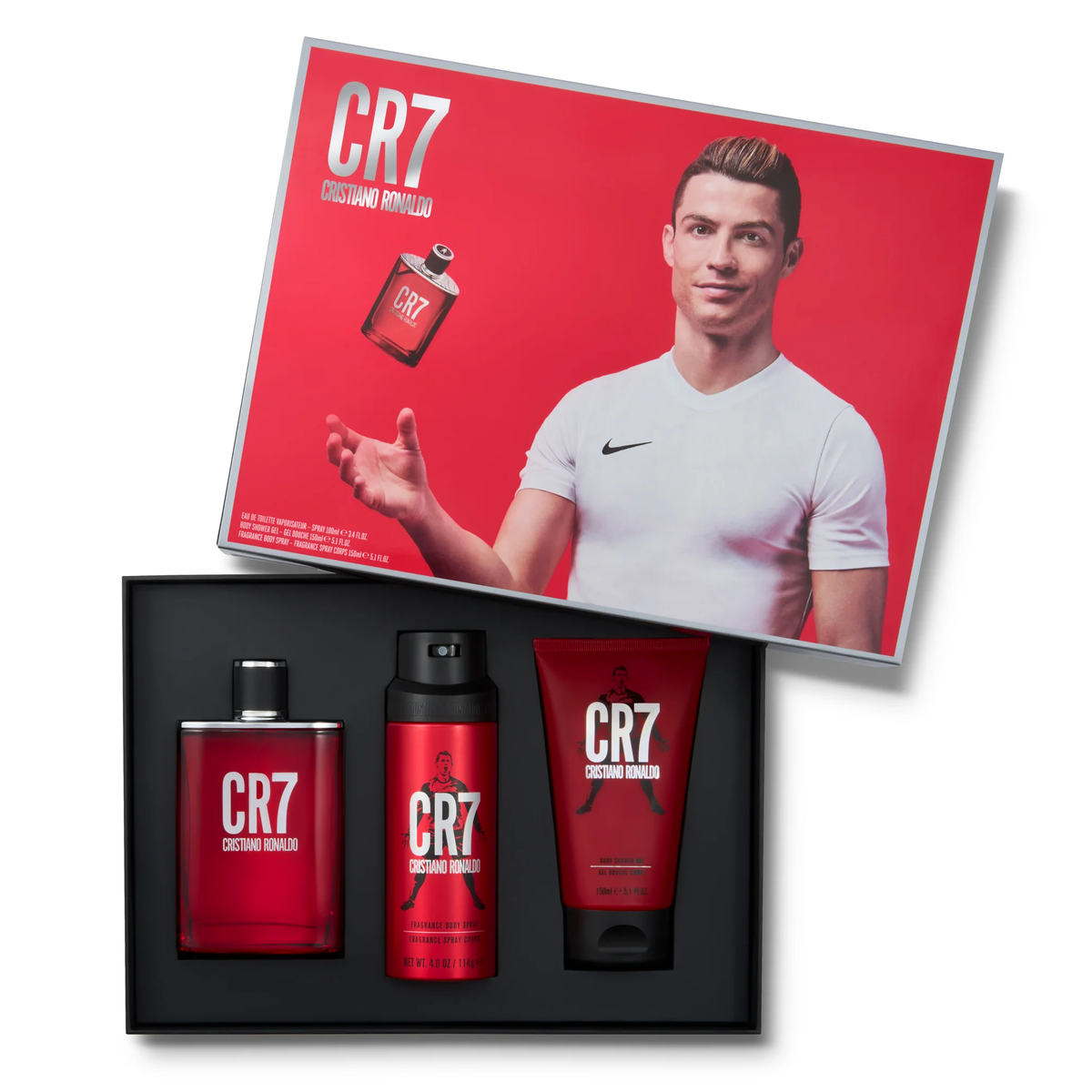 CR7 by Cristiano Ronaldo 100ml EDT 3 Piece Gift Set - Perfume NZ is the leading wholesale distributor of brand name perfumes and fragrances in New Zealand.