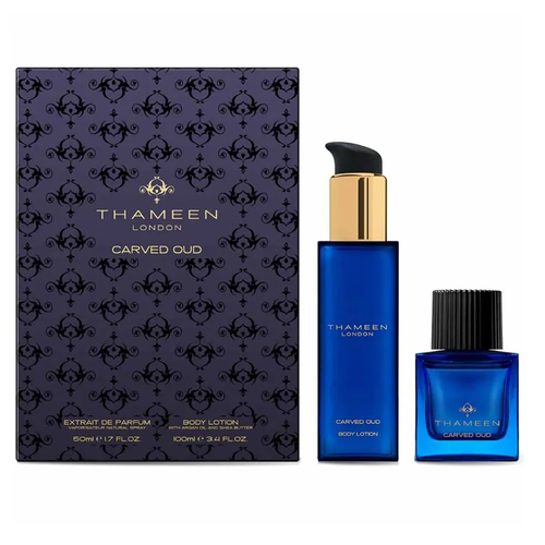 Carved Oud by Thameen 50ml EDP 2 Piece Gift Set - Perfume NZ is the leading wholesale distributor of brand name perfumes and fragrances in New Zealand.